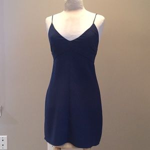 Wilfred for Aritzia Slate Blue Dress